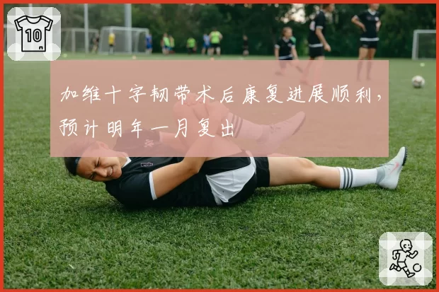 加维十字韧带术后康复进展顺利，预计明年一月复出